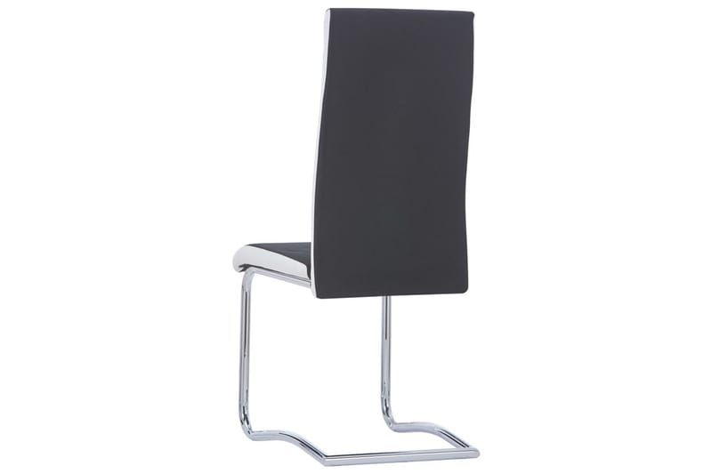 Frittbӕrende spisestoler 2 stk svart stoff - Svart - Møbler - Stoler & lenestoler - Karmstoler