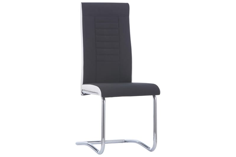 Frittbӕrende spisestoler 4 stk svart stoff - Svart - Møbler - Bord - Spisebord & kjøkkenbord