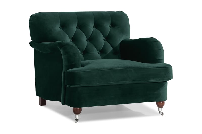 Howard Riviera Lenestol Fløyel - Mørkegrønn - Møbler - Sofaer - Howard sofa
