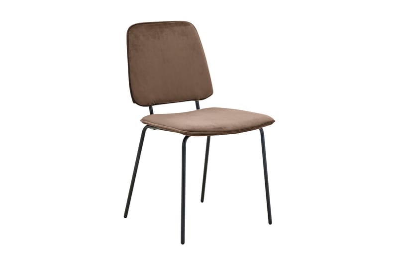 Idril Spisestol Fløyel - Beige - Møbler - Stoler & lenestoler - Klappstol & stablingsbare stoler