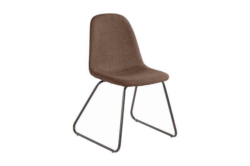 Saira Kjøkkenstol 2-pk - Brun/Metall - Møbler - Stoler & lenestoler - Spisestuestoler & kjøkkenstoler