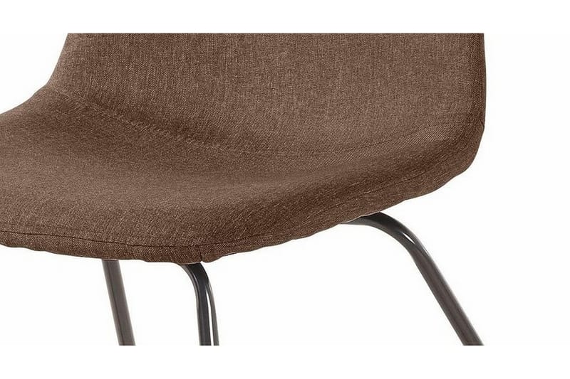 Saira Kjøkkenstol 2-pk - Brun/Metall - Møbler - Stoler & lenestoler - Spisestuestoler & kjøkkenstoler