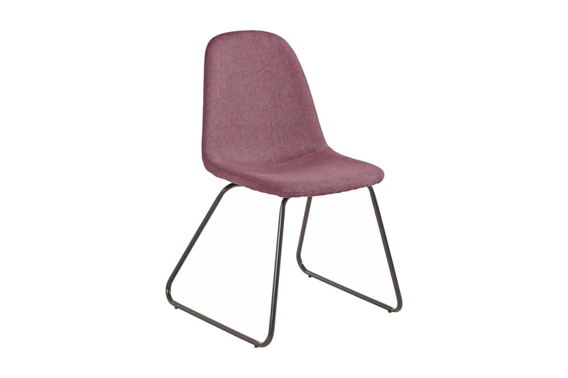 Saira Kjøkkenstol 2-pk - Rosa/Metall - Møbler - Stoler & lenestoler - Spisestuestoler & kjøkkenstoler
