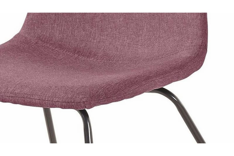 Saira Kjøkkenstol 2-pk - Rosa/Metall - Møbler - Stoler & lenestoler - Spisestuestoler & kjøkkenstoler