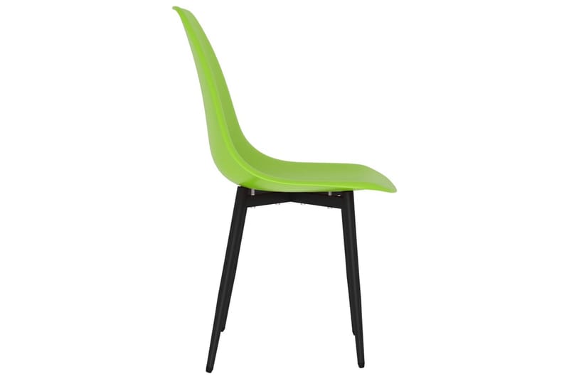 Spisestoler 2 stk grønn PP - grønn - Møbler - Stoler & lenestoler - Spisestuestoler & kjøkkenstoler