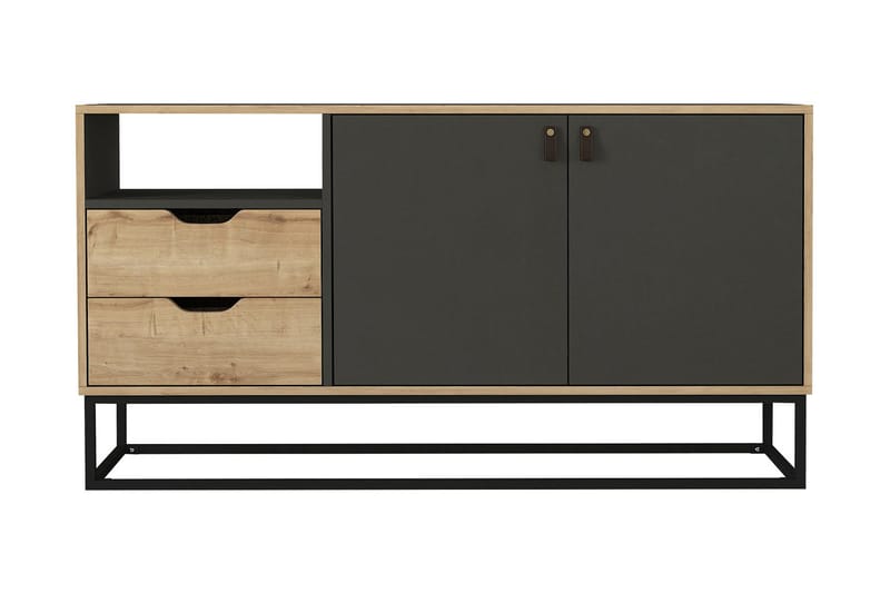 Lemelerveld Avlastningsbord 150 cm - Natur / Antrasitt - Møbler - Bord - Konsollbord & avlastningsbord - Konsollbord