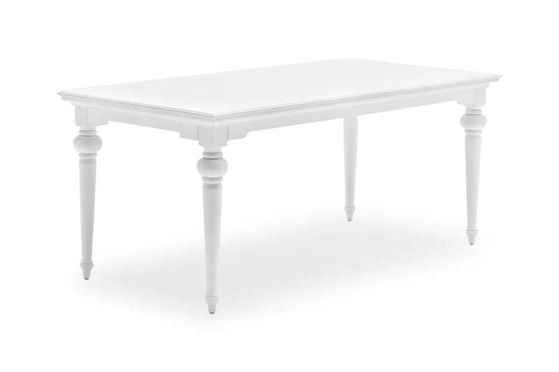 Provence Spisebord 180 cm - Hvit - Møbler - Bord - Spisebord & kjøkkenbord