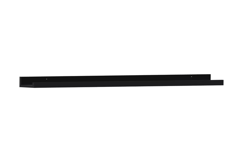 Black Shelf Bildehylle MDF 150 cm - Svart - Oppbevaring - Hyller - Bildehylle