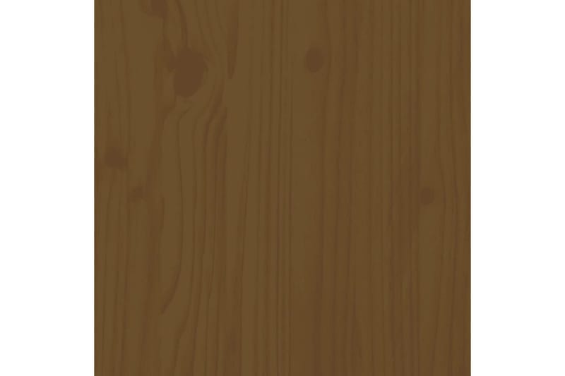 Veggskap 2 stk honningbrun 30x30x80 cm heltre furu - Brun - Oppbevaring - Hyller - Vegghylle