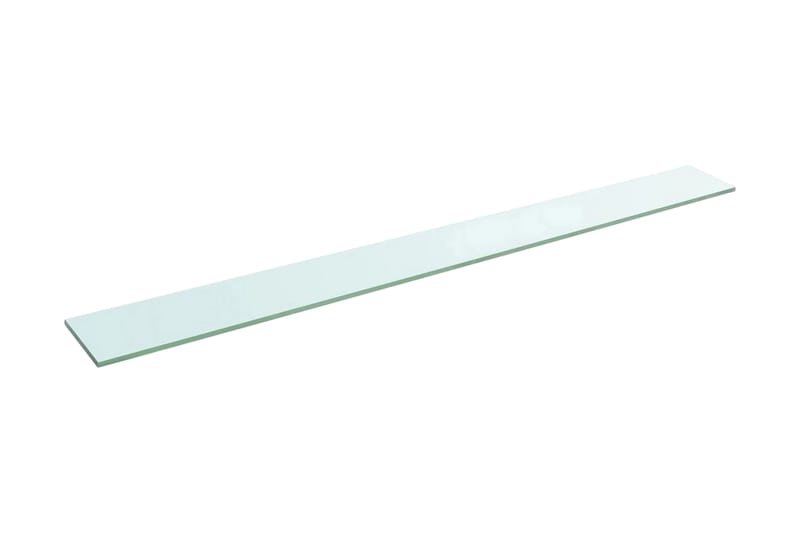 Hyllepanel klart glass 110x12 cm - Oppbevaring - Klesoppbevaring - Garderober & garderobesystem - Innredning garderobe - Hylleplan til garderobe
