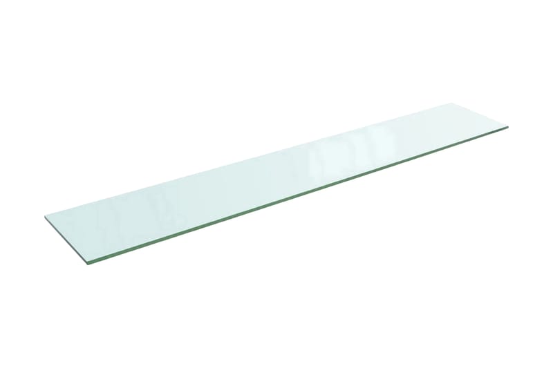 Hyllepanel klart glass 110x20 cm - Oppbevaring - Hyller - Hylleplan & hyllekonsoll