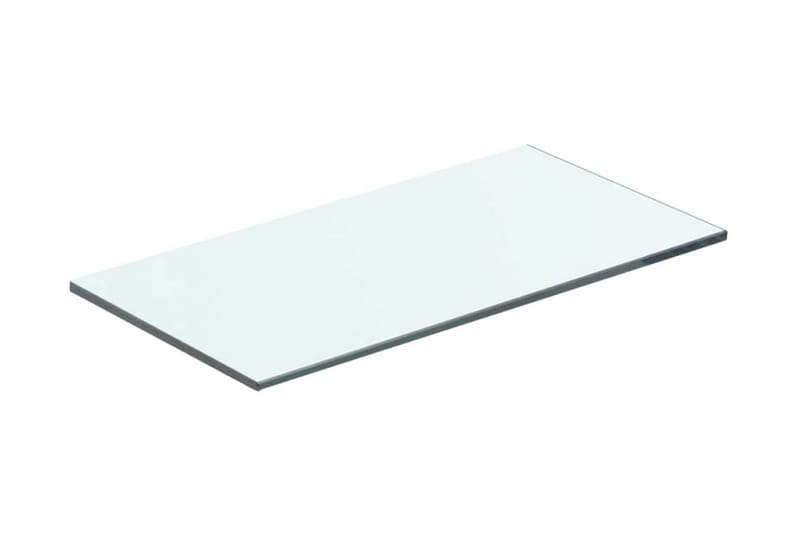 Hyllepanel klart glass 40x15 cm - Oppbevaring - Klesoppbevaring - Garderober & garderobesystem - Innredning garderobe - Hylleplan til garderobe