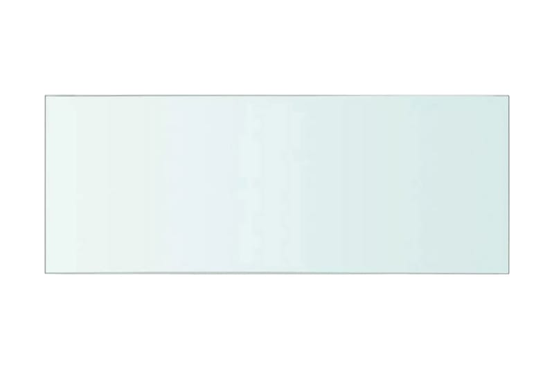 Hyllepanel klart glass 40x15 cm - Oppbevaring - Klesoppbevaring - Garderober & garderobesystem - Innredning garderobe - Hylleplan til garderobe
