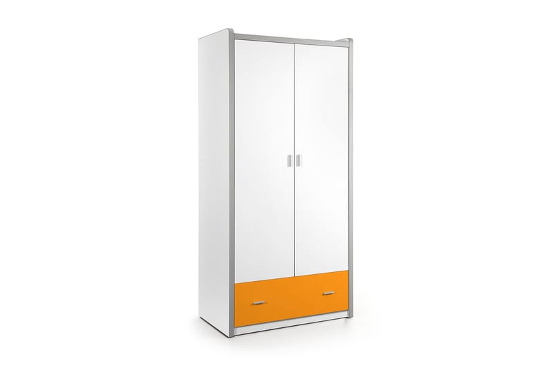 Nilda Garderobe 2 Dører - Oransje - Oppbevaring - Klesoppbevaring - Garderober & garderobesystem