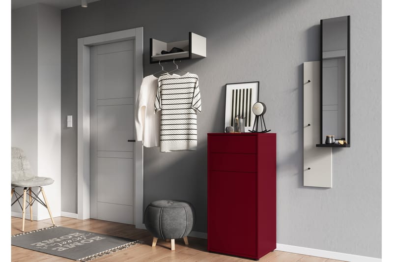 Verea Garderobe - Beige - Oppbevaring - Klesoppbevaring - Garderober & garderobesystem