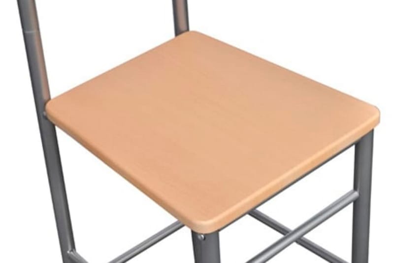 Klesstativ med stol 2 stk metall - Oppbevaring - Klesoppbevaring - Stumtjener