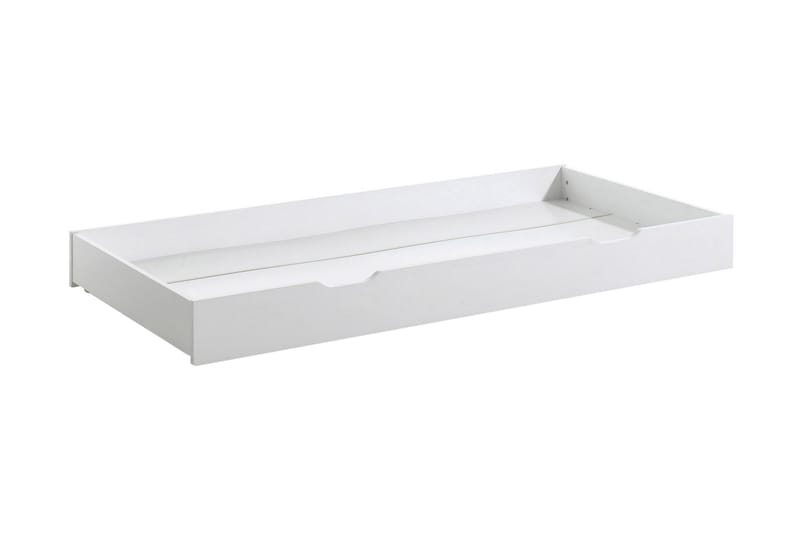 Bergshamra Seng 199 cm - Hvit - Møbler - Senger - Sengetilbehør & sengegavl - Oppbevaring til senger