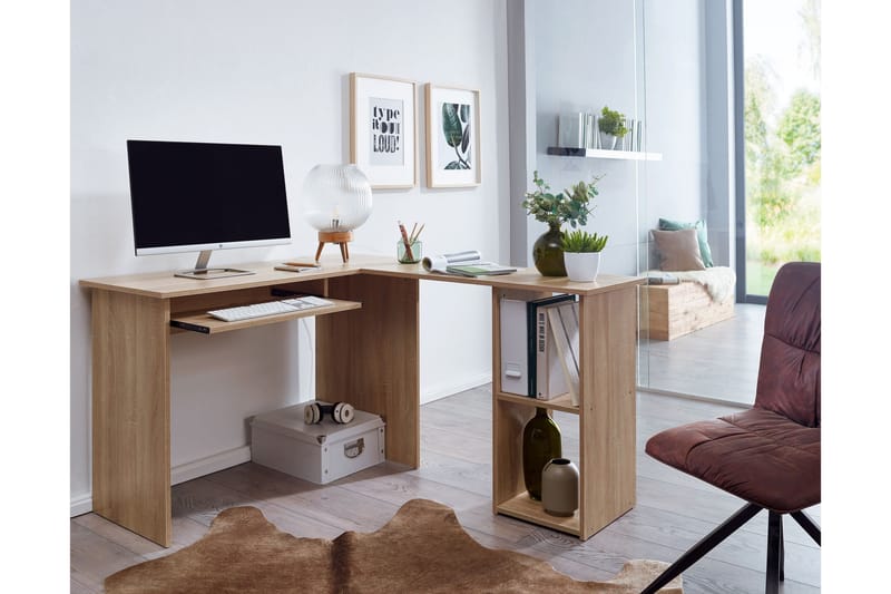 Gulshan skrivebord 140 cm - Natur - Oppbevaring - Oppbevaringsmøbler - Kommode - Sektretær