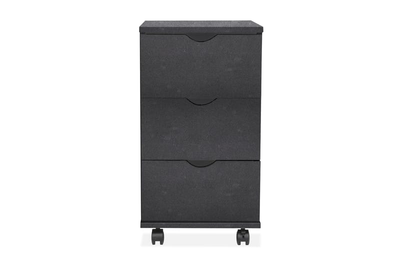 Kommode 33x45x60 cm svart - Oppbevaring - Oppbevaringsmøbler - Kommode - Skuffeseksjon