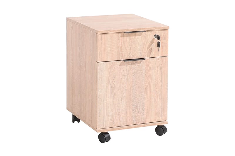 Multi Purpose Cabinet Eik-Sonoma - Oppbevaring - Oppbevaringsmøbler - Kommode - Skuffeseksjoner