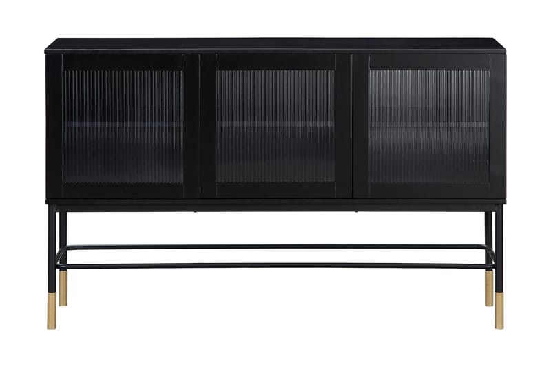 Chezum Avlastningsbord 145 cm - Svart - Oppbevaring - Oppbevaringsmøbler - Sideboard & skjenker