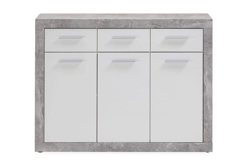Elveda Kiste 117 cm - Hvit/Grå - Oppbevaring - Oppbevaringsmøbler - Sideboard & skjenker