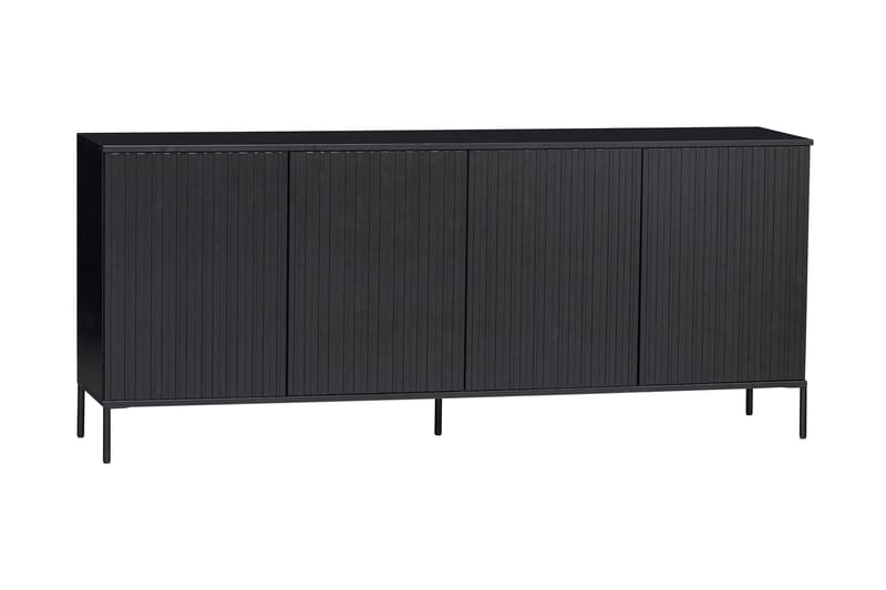 Hemlinge Sideboard 44x200 cm - Svart - Oppbevaring - Oppbevaringsmøbler - Sideboard & skjenker