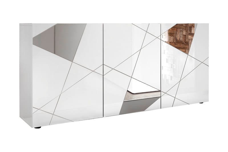 Hvittoria Sideboard 42x181 cm Hvit - Lc Spa - Møbler - Mediamøbel & tv møbel - TV-benk & mediabenk