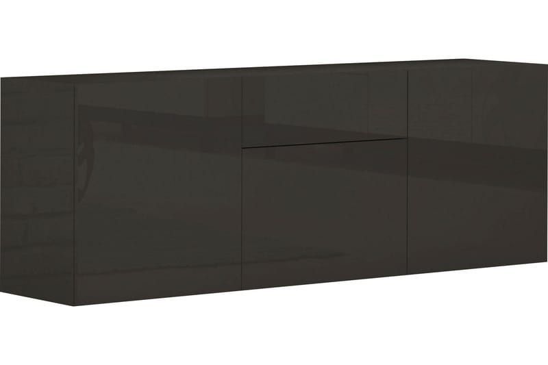 Metise Skjenk 170 cm 3 Dører + Skuff - Antrasitt Høyglans - Oppbevaring - Oppbevaringsmøbler - Sideboard & skjenk