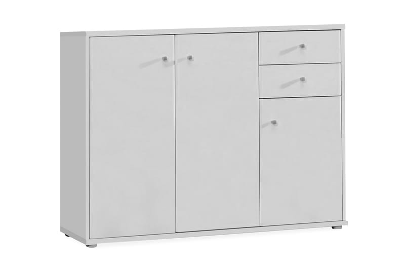 Sherriff Skjenk 106x85 cm - Hvit - Oppbevaring - Oppbevaringsmøbler - Sideboard & skjenk