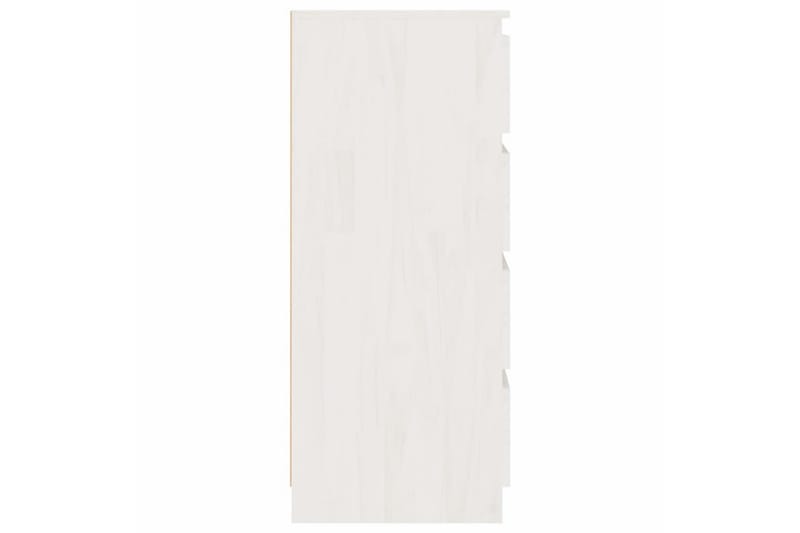Sideskap hvit 60x36x84 cm heltre furu - Hvit - Oppbevaring - Oppbevaringsmøbler - Sideboard & skjenk