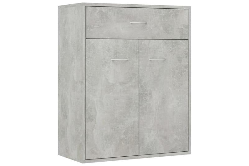 Skjenk betonggrå 60x30x75 cm sponplate - Oppbevaring - Oppbevaringsmøbler - Sideboard & skjenker
