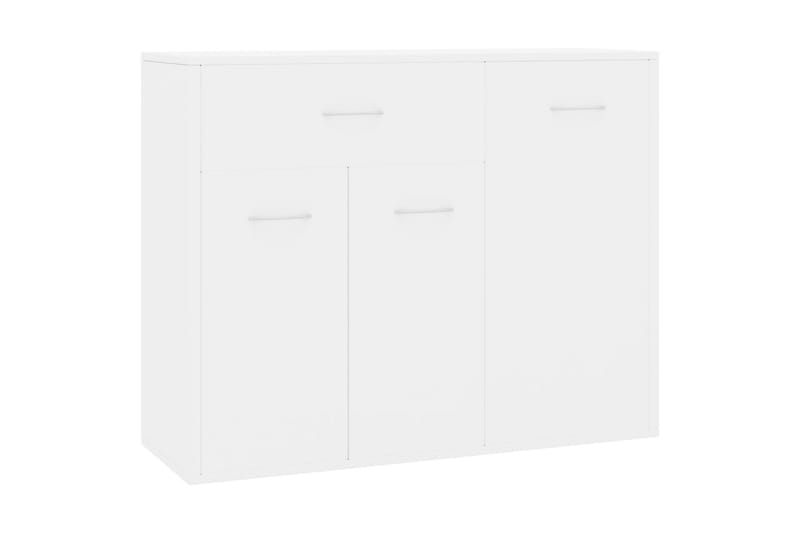 Skjenk høyglans hvit 88x30x70 cm sponplate - Oppbevaring - Oppbevaringsmøbler - Sideboard & skjenker