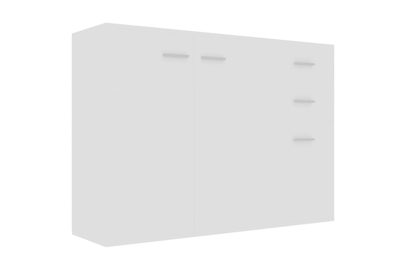 Skjenk hvit 105x30x75 cm sponplate - Hvit - Oppbevaring - Oppbevaringsmøbler - Sideboard & skjenker