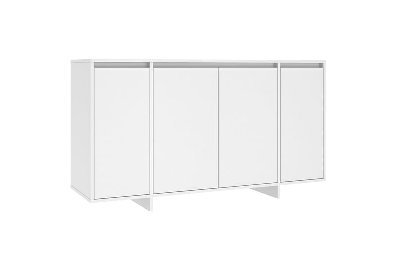 Skjenk hvit 135x41x75 cm sponplate - Hvit - Oppbevaring - Oppbevaringsmøbler - Sideboard & skjenker