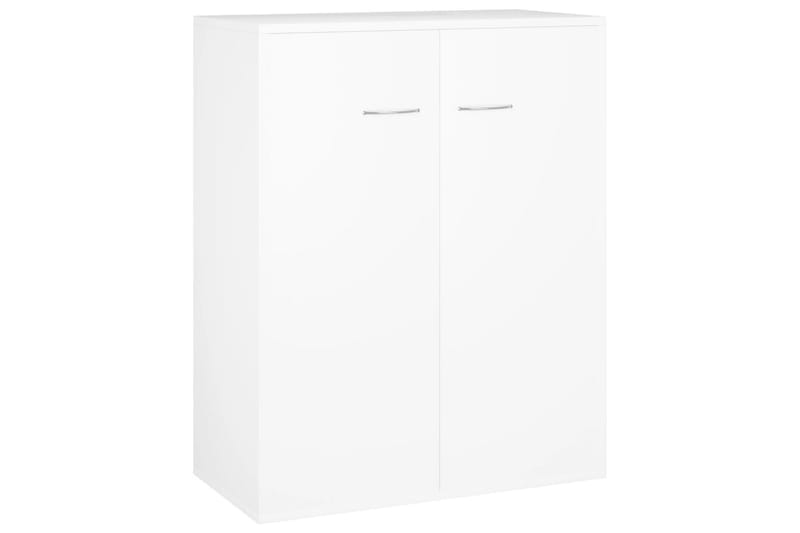 Skjenk hvit 60x30x75 cm sponplate - Oppbevaring - Oppbevaringsmøbler - Sideboard & skjenker