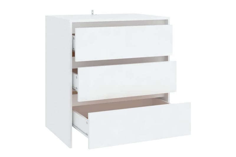 Skjenk hvit 70x41x75 cm sponplate - Hvit - Oppbevaring - Oppbevaringsmøbler - Sideboard & skjenker