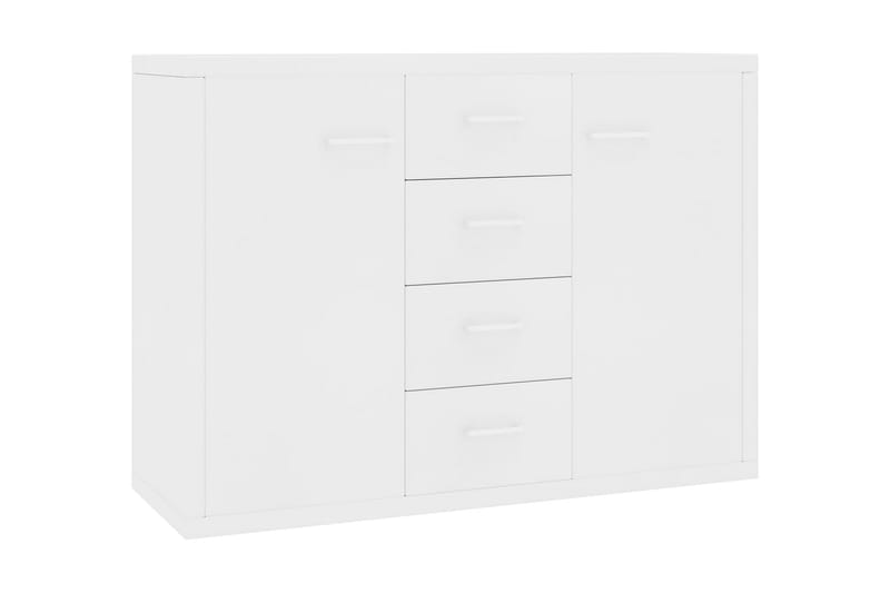 Skjenk hvit 88x30x65 cm sponplate - Oppbevaring - Oppbevaringsmøbler - Sideboard & skjenker