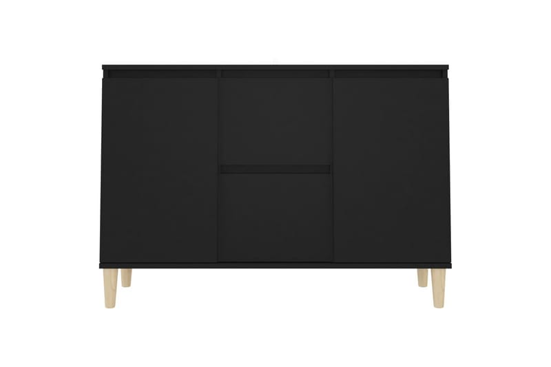 Skjenk svart 103,5x35x70 cm sponplate - Svart - Oppbevaring - Oppbevaringsmøbler - Sideboard & skjenker