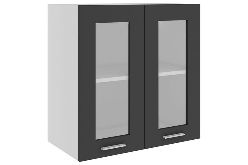 Kjøkkenskap grå 60x31x60 cm sponplate - Grå - Oppbevaring - Skap - Oppbevaringsskap