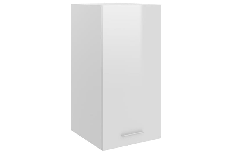 Kjøkkenskap høyglans hvit 29,5x31x60 cm sponplate - Hvit - Oppbevaring - Skap - Oppbevaringsskap