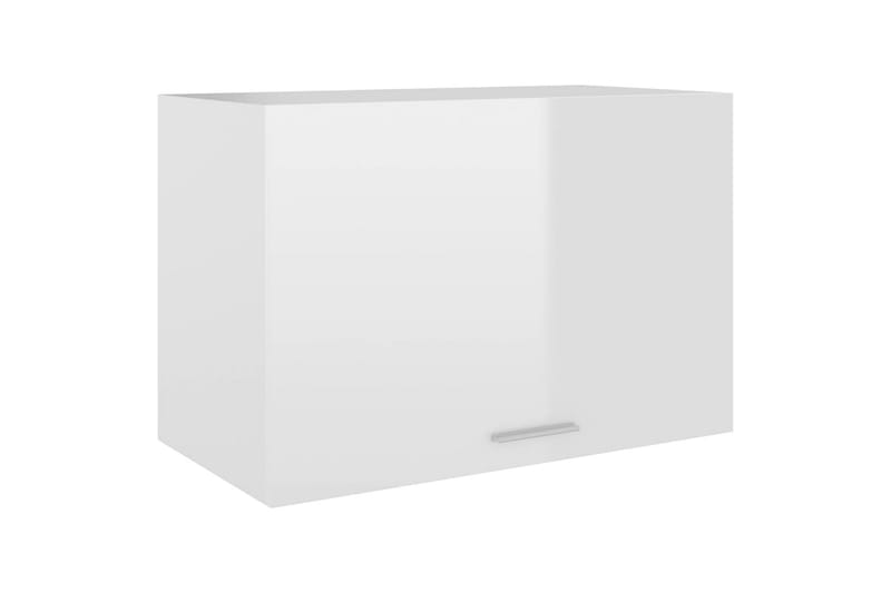 Kjøkkenskap høyglans hvit 60x31x40 cm sponplate - Hvit - Oppbevaring - Skap - Oppbevaringsskap