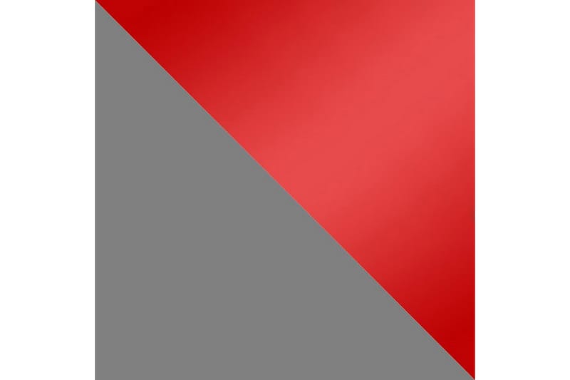 Martisha Oppbevarinsskap 60 cm - Grå/Rød - Oppbevaring - Skap - Oppbevaringsskap