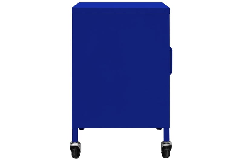 Oppbevaringsskap marineblå 60x35x49 cm stål - Blå - Oppbevaring - Skap - Oppbevaringsskap