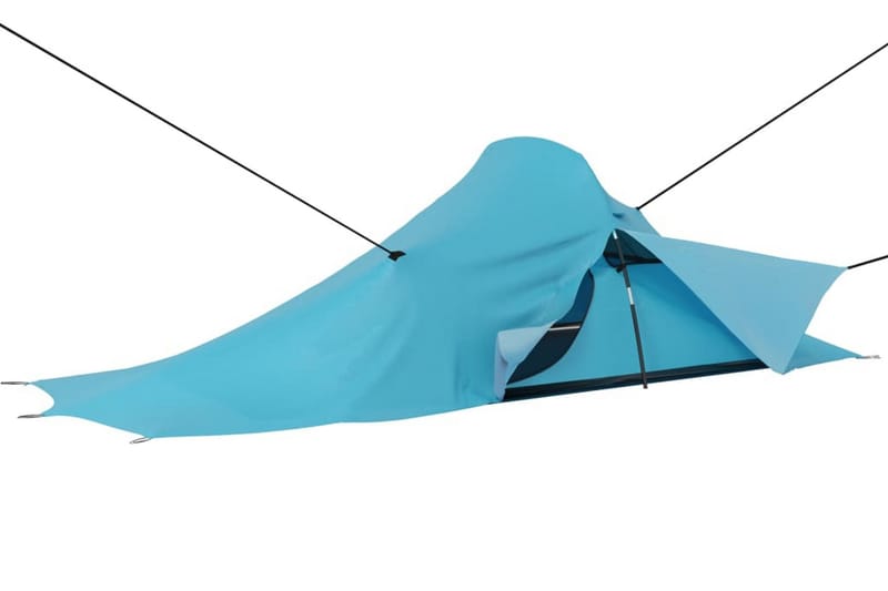 Campingtelt 317x240x100 cm blå - Blå - Sport & fritid - Camping & vandring - Telt