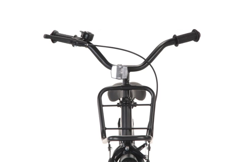 Barnesykkel med bagasjebrett foran 20 tommer svart & oransje - Sport & fritid - Friluftsliv - Sykler - Barnesykkel & juniorsykkel