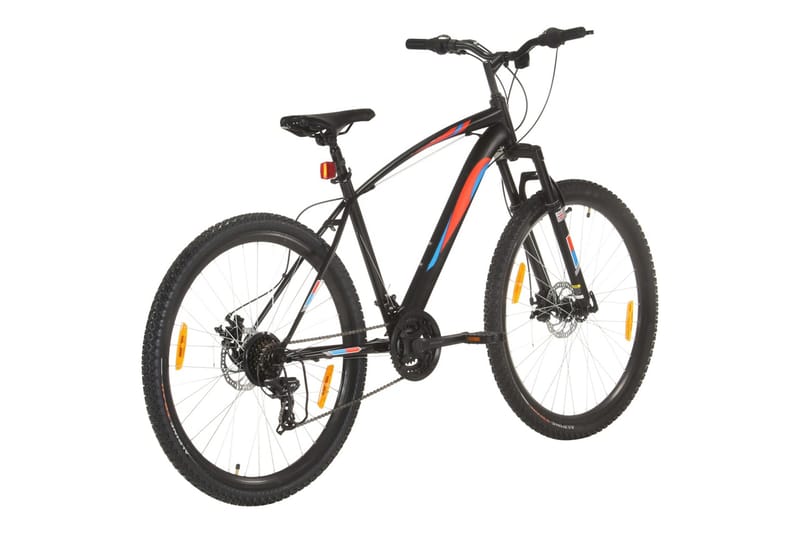 Terrengsykkel 21 trinn 29-tommers hjul 48 cm ramme svart - Svart - Sport & fritid - Friluftsliv - Sykler - Mountainbike