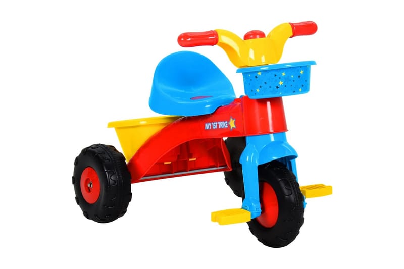 Trehjulssykkel for barn flerfarget - Flerfarget - Sport & fritid - Friluftsliv - Sykler - Trehjuling