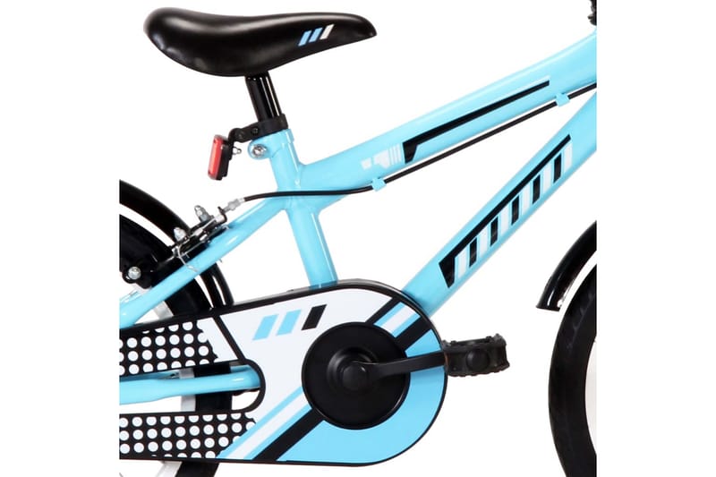 Barnesykkel 16 tommer svart og blå - Blå - Sport & fritid - Friluftsliv - Sykler - Barnesykkel & juniorsykkel