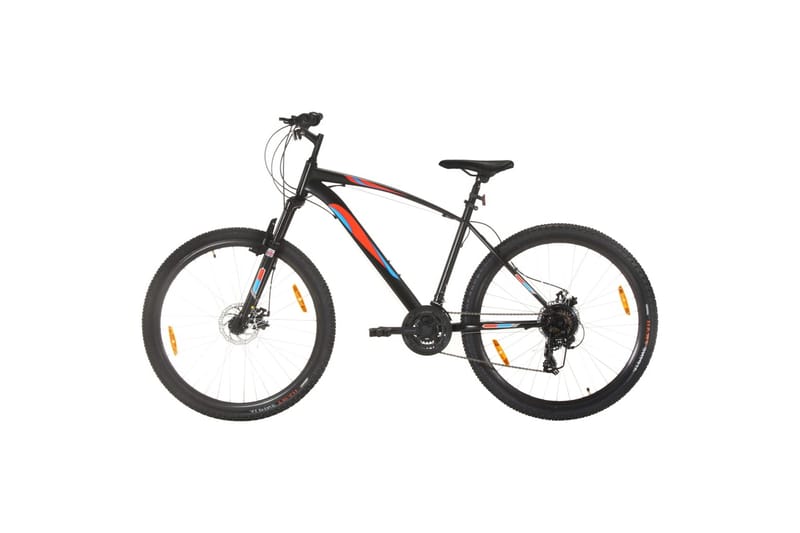 Terrengsykkel 21 trinn 29-tommers hjul 48 cm ramme svart - Svart - Sport & fritid - Friluftsliv - Sykler - Mountain bike